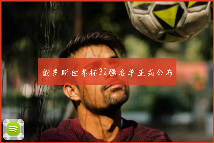 俄罗斯世界杯32强名单正式公布