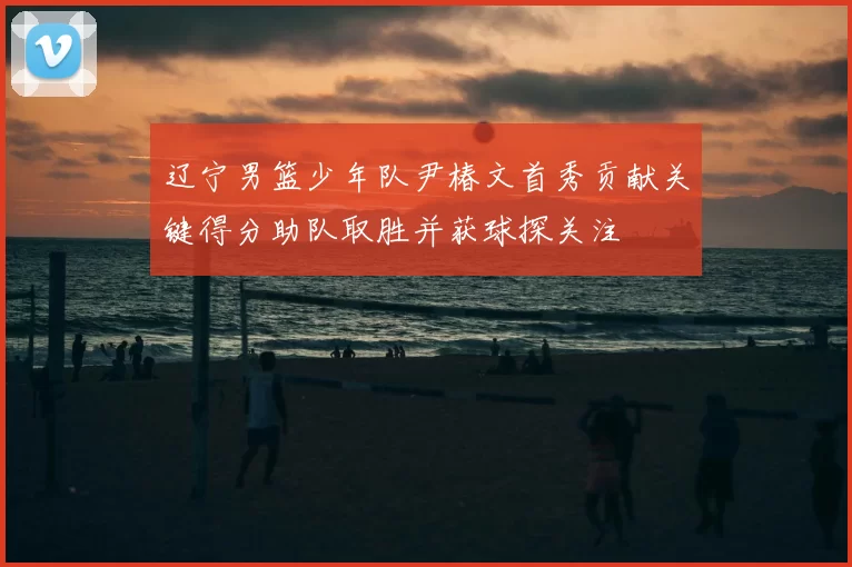 辽宁男篮少年队尹椿文首秀贡献关键得分助队取胜并获球探关注
